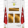 Atatürk Köşesi Seti Poz Model 03