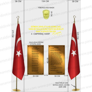 Atatürk Köşesi Seti Poz Model 04