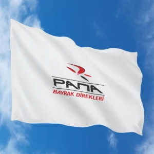 Logolu Gönder Bayrağı 100x150 cm Raşel Kumaş